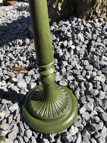 Grote foto laatste vogelbad met hummingbird xl gietijzer antiek groen rust. tuin en terras tuindecoratie