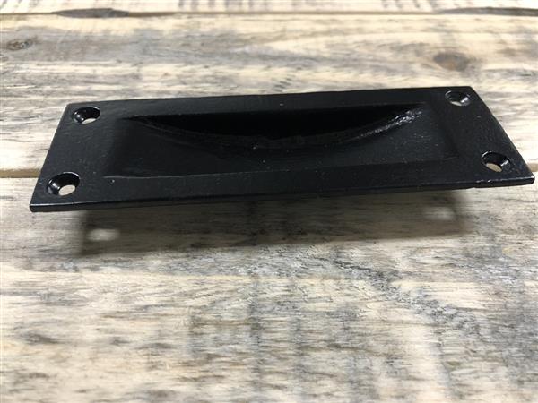 Grote foto komgreep schuifdeur handvat mat zwart doe het zelf en verbouw materialen en producten