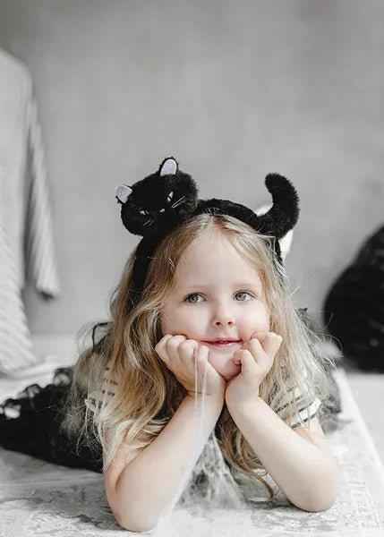 Grote foto kat haarband zwart 23 5cm verzamelen overige verzamelingen