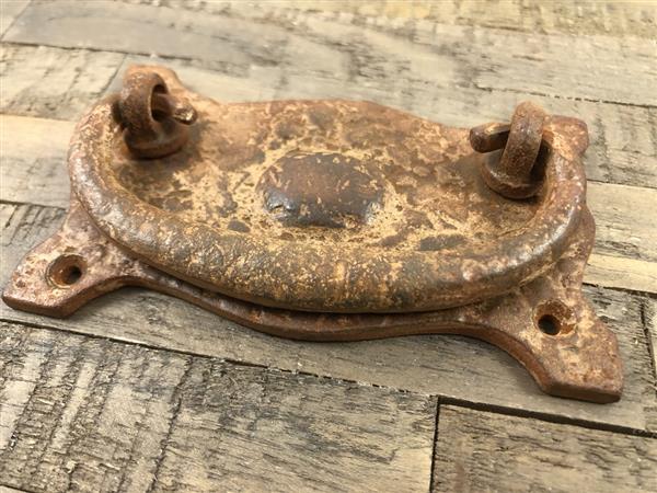 Grote foto deur kast meubel greep met ring ovaal destaki rust look. doe het zelf en verbouw materialen en producten