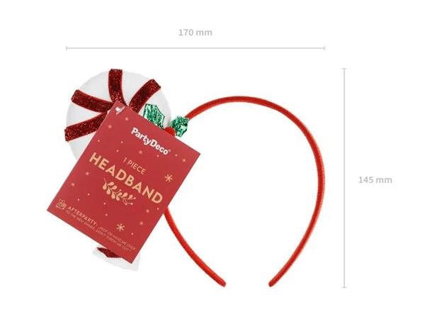 Grote foto kerst haarband zuurstok 18 5cm verzamelen overige verzamelingen