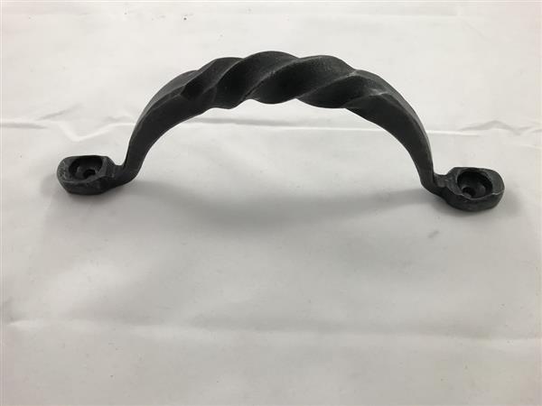 Grote foto deurhendel deurgreep gemaakt van smeedijzer top kwaliteit mooie robuuste kasteel look doe het zelf en verbouw materialen en producten