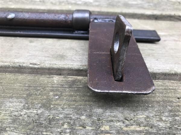 Grote foto fraai schuifslot zeer robuust gemaakt van ijzer top kwaliteit doe het zelf en verbouw materialen en producten
