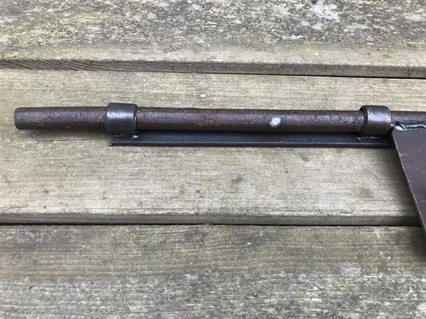 Grote foto fraai schuifslot zeer robuust gemaakt van ijzer top kwaliteit doe het zelf en verbouw materialen en producten