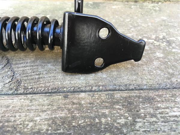 Grote foto een grote tuinhekveer mat zwart 37 5 cm tuin en terras hekken en schuttingen