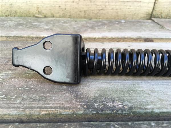 Grote foto een grote tuinhekveer mat zwart 37 5 cm tuin en terras hekken en schuttingen