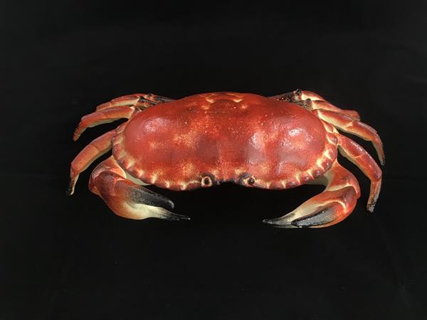 Grote foto een gietijzeren krab als een doos sieradendoos heel leuk tuin en terras tuindecoratie