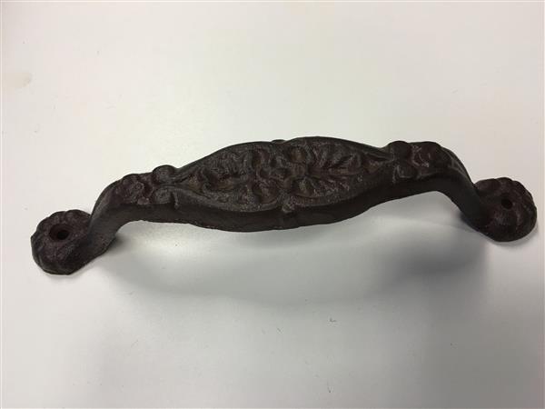 Grote foto deur handvat handvat van gietijzer bromelia doe het zelf en verbouw materialen en producten