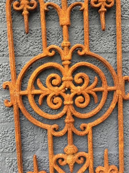 Grote foto balkon reling trapstijl element parijs gietijzer tuin en terras hekken en schuttingen