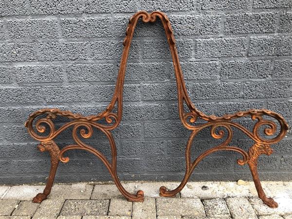 Grote foto set losse zijdelen bank lion tuin en terras tuinmeubelen