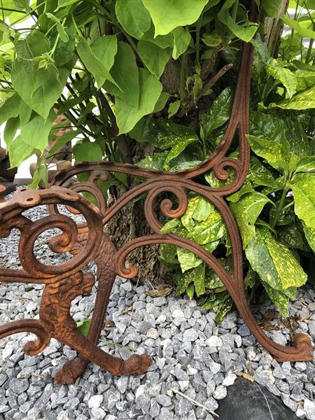 Grote foto set losse zijdelen bank lion tuin en terras tuinmeubelen