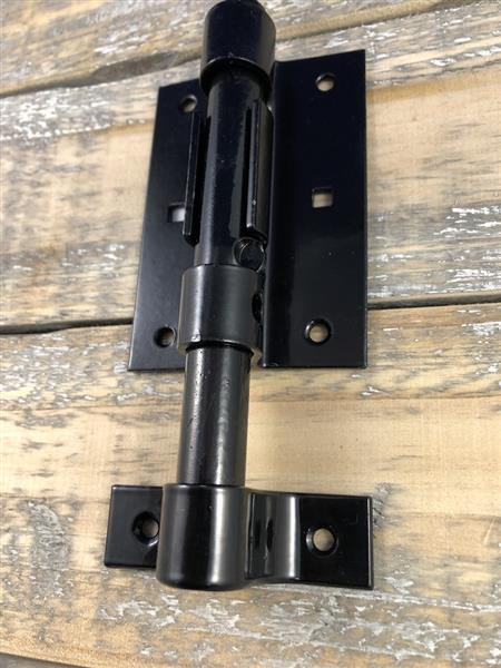 Grote foto 1 borgpen staartgrendel poortslot borgpen zwart ijzer. doe het zelf en verbouw materialen en producten