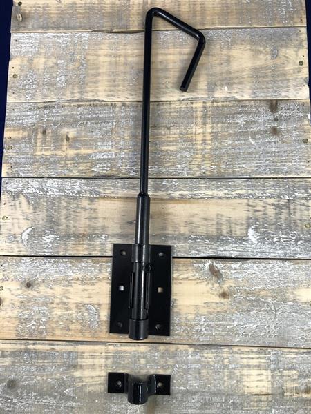 Grote foto 1 borgpen staartgrendel poortslot borgpen zwart ijzer. doe het zelf en verbouw materialen en producten