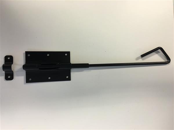 Grote foto 1 borgpen staartgrendel poortslot borgpen zwart ijzer. doe het zelf en verbouw materialen en producten