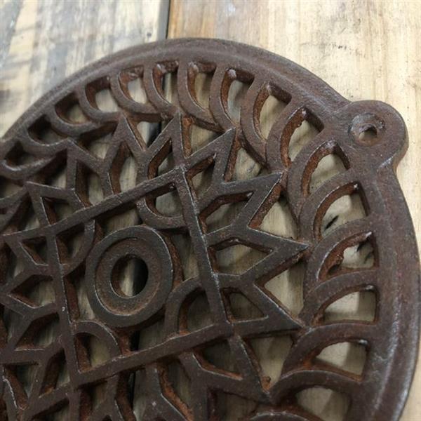 Grote foto wandbord luchtrooster van ijzer m huis en inrichting kachels en openhaarden