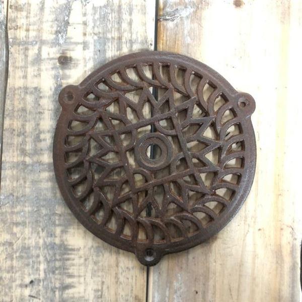 Grote foto wandbord luchtrooster van ijzer m huis en inrichting kachels en openhaarden