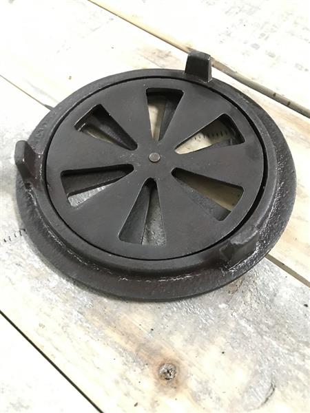 Grote foto verstelbaar luchtrooster ventilatierooster huis en inrichting kachels en openhaarden