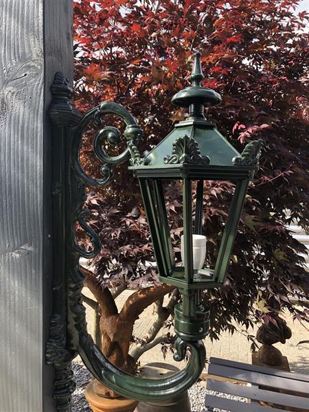 Grote foto prachtige landelijke buitenlamp maastricht donkergroen tuin en terras verlichting