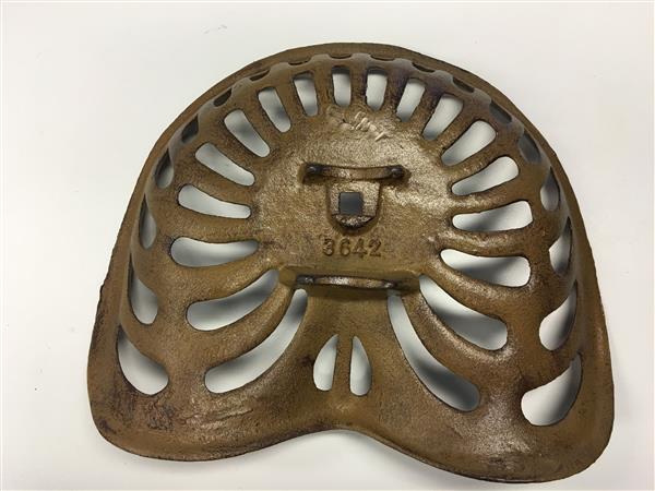 Grote foto traktor zitplek gietijzer laatste tuin en terras tuindecoratie