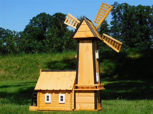 Grote foto windmolen met watermolen 160 cm ge mpregneerd hout tuin en terras tuindecoratie