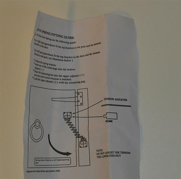 Grote foto tuinhekveer zwaar zwart 254 mm tuin en terras hekken en schuttingen