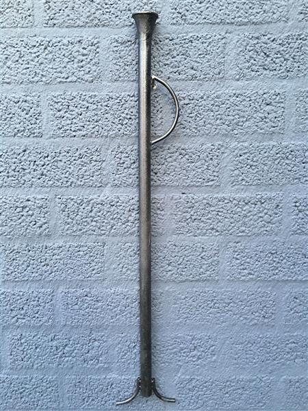 Grote foto blaaspijp adem pijp vuur aanwakkeren van ijzer. huis en inrichting kachels en openhaarden