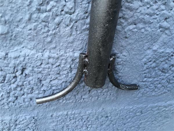 Grote foto blaaspijp adem pijp vuur aanwakkeren van ijzer. huis en inrichting kachels en openhaarden