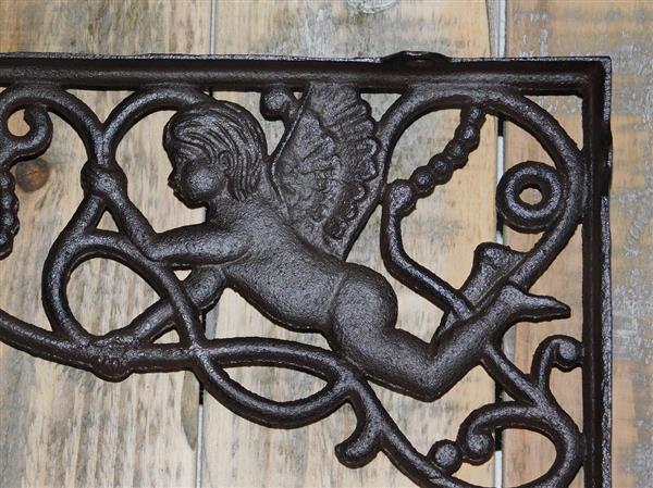 Grote foto paar mooie schapdragers plankdragers engel motief gietijzer small huis en inrichting woningdecoratie