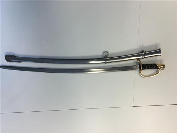 Grote foto zwaard met metalen schede zwaar uitgevoerd. huis en inrichting woningdecoratie