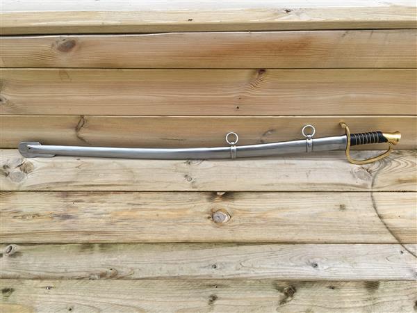 Grote foto zwaard met metalen schede zwaar uitgevoerd. huis en inrichting woningdecoratie