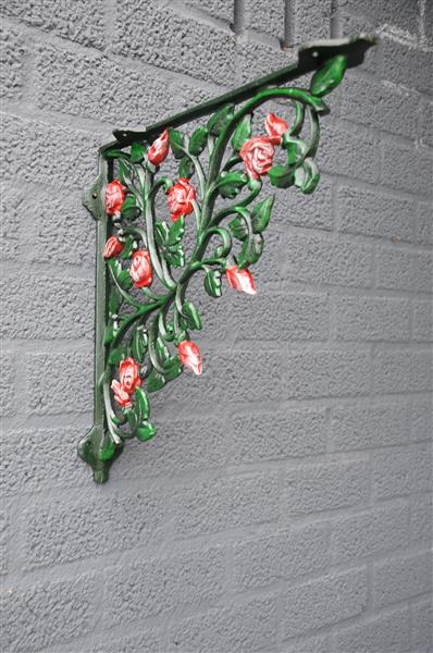 Grote foto 1 mooie hanger rozen motief gietijzer kleur tuin en terras tuindecoratie