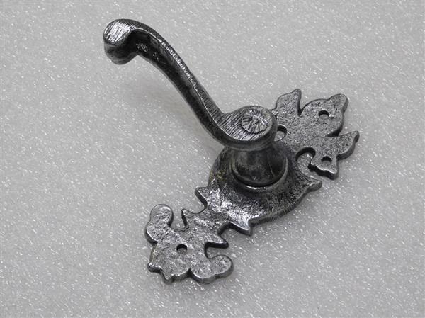 Grote foto exclusieve set deurbeslag lion smeedijzer doe het zelf en verbouw materialen en producten