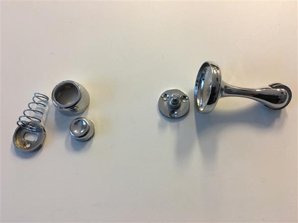 Grote foto magnetische deur poort houder messing glans. doe het zelf en verbouw materialen en producten