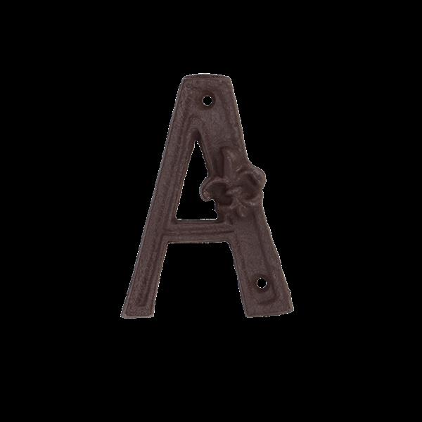 Grote foto stijlvolle letter a voor de huismuur uitbreiding van het huisnummer in antieke stijl doe het zelf en verbouw materialen en producten