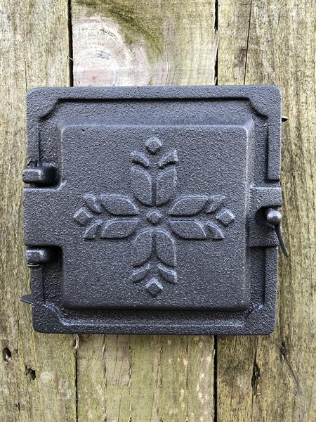 Grote foto 1 reiniging deur gemaakt van gietijzer kleur onbehandeld huis en inrichting kachels en openhaarden