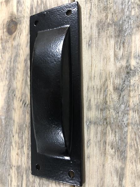 Grote foto komgreep schuifdeur handvat mat zwart doe het zelf en verbouw materialen en producten