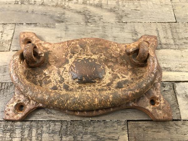 Grote foto deur kast meubel greep met ring ovaal destaki rust look. doe het zelf en verbouw materialen en producten