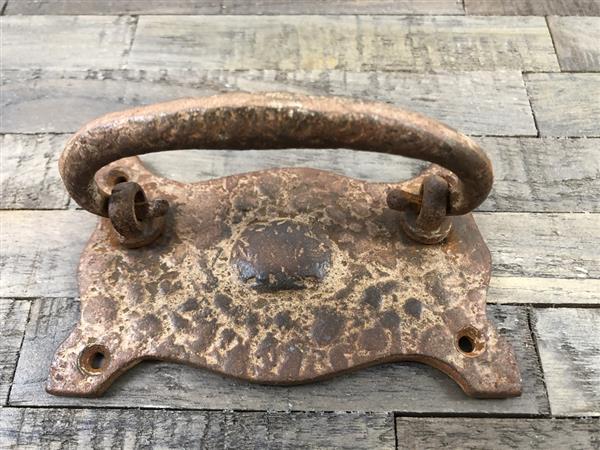 Grote foto deur kast meubel greep met ring ovaal destaki rust look. doe het zelf en verbouw materialen en producten