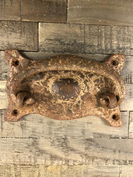 Grote foto deur kast meubel greep met ring ovaal destaki rust look. doe het zelf en verbouw materialen en producten