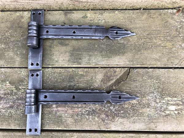 Grote foto prachtig zwaar smeedwerk degelijke sierlijke hengen topkwaliteit doe het zelf en verbouw materialen en producten