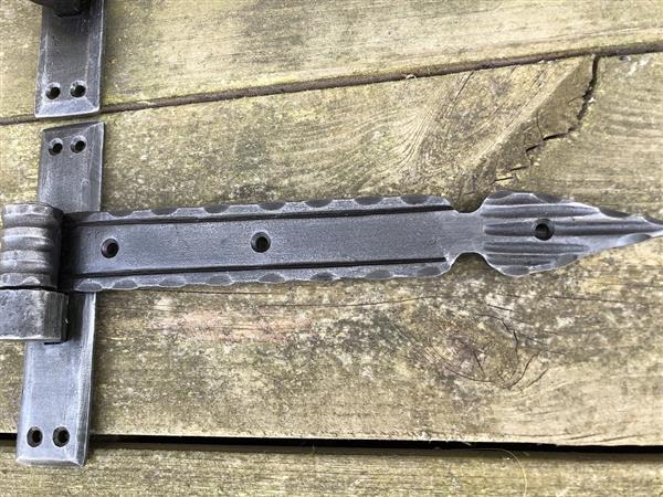 Grote foto prachtig zwaar smeedwerk degelijke sierlijke hengen topkwaliteit doe het zelf en verbouw materialen en producten