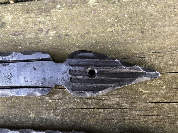 Grote foto prachtig zwaar smeedwerk degelijke sierlijke hengen topkwaliteit doe het zelf en verbouw materialen en producten