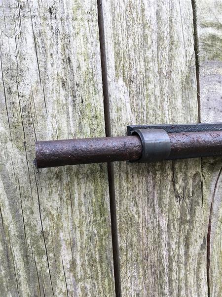 Grote foto fraai schuifslot zeer robuust gemaakt van ijzer top kwaliteit doe het zelf en verbouw materialen en producten