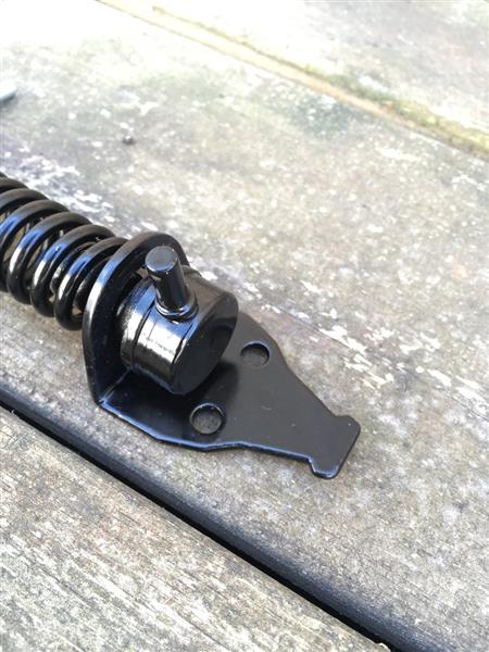 Grote foto een grote tuinhekveer mat zwart 37 5 cm tuin en terras hekken en schuttingen