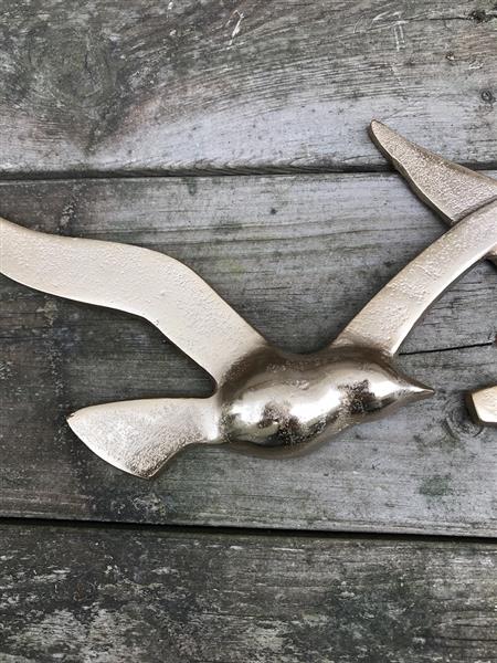 Grote foto set silhouetten van meeuwen leuke wanddecoratie tuin en terras tuindecoratie