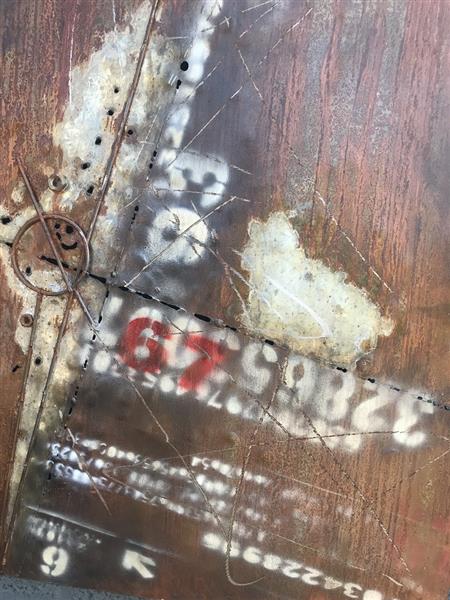 Grote foto metalen schilderij bijzonder en uniek kunstwerk huis en inrichting woningdecoratie