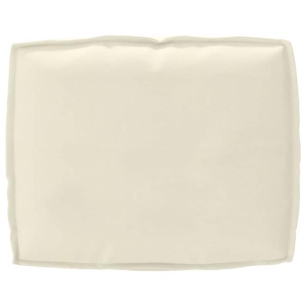 Grote foto vidaxl palletkussen voor rugleuning cr me 50 x 40 x 12 cm oxford stof huis en inrichting woningdecoratie