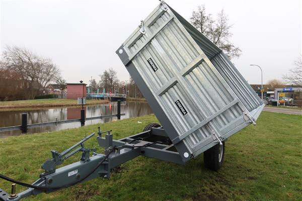 Grote foto imeg kipper 8 ton 3 zijdig kippend gegalvaniseerd 25km u agrarisch mechanisatie
