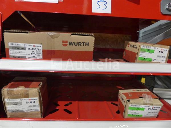 Grote foto inhoud van 2 planken schroeven bouten doe het zelf en verbouw onderdelen en accessoires