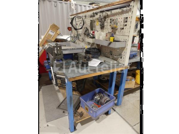 Grote foto werkplaats werkbank tuin en terras overige tuin en terras